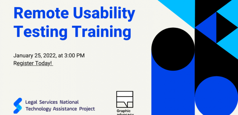 Remote Usability Testing Training